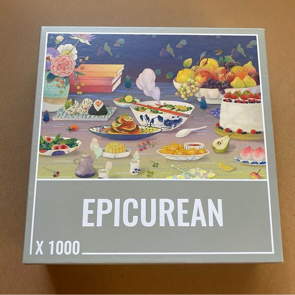 Cloudberries Other - Cloudberries 1000 Piece Puzzle- “Epicurean”